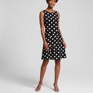 Tommy Hilfiger | Dresses | Tommy Hilfiger Elegant Black Dress Size 6w Gold  Zipper Back Closure | Poshmark